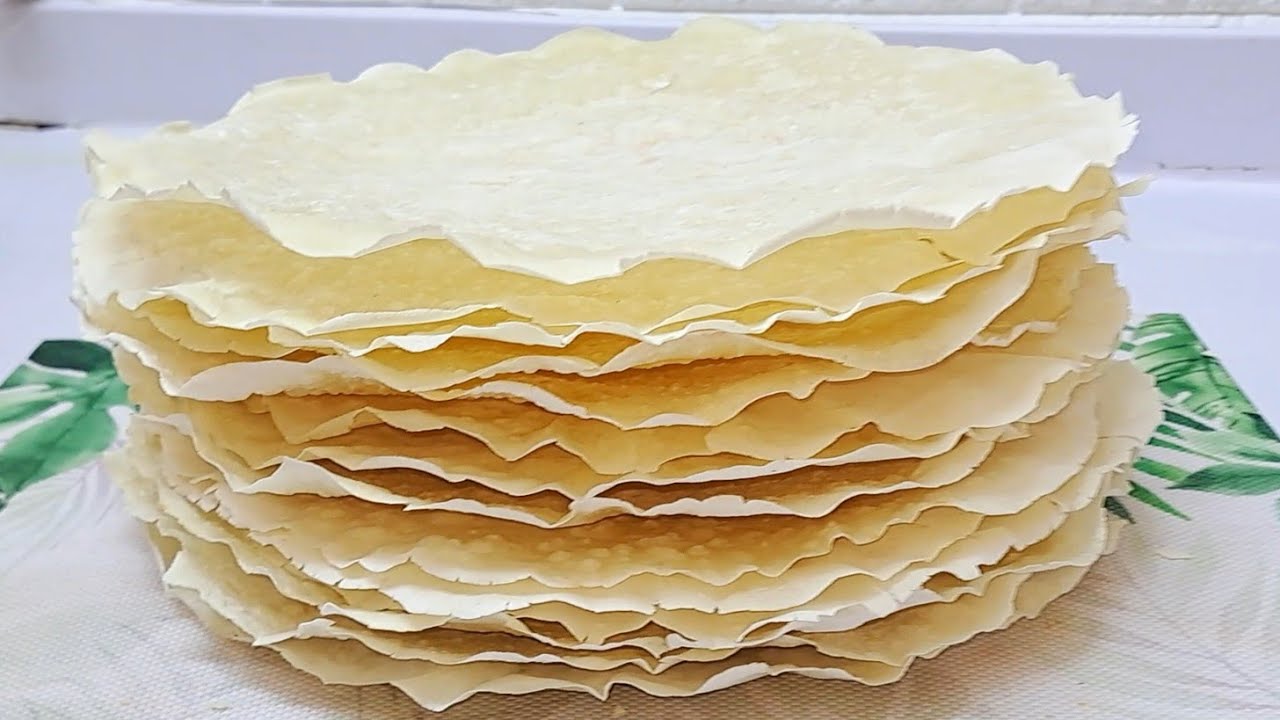 الرقاق الناشف بدون فرن❗️اعملي اكبر كميه بشويه دقيق وميه❗️باسرار اول مره تعرفيها❗️بدون تعب ولا مجهود👌