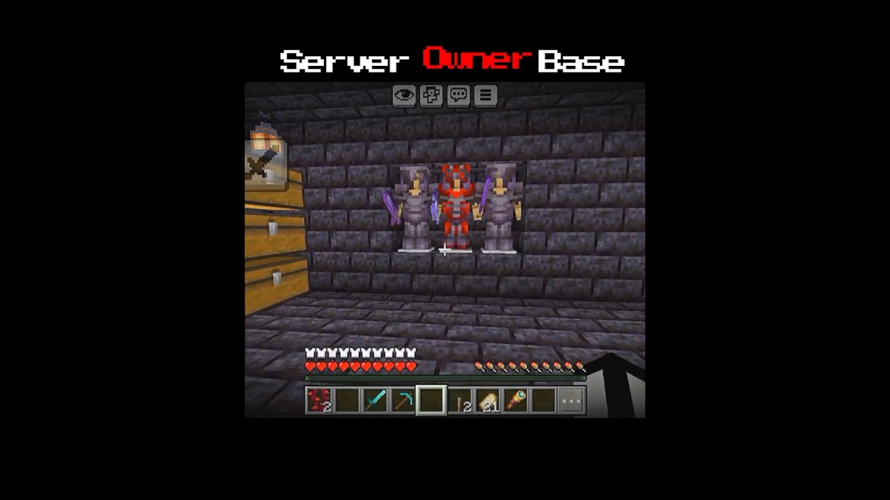 Minecraft Server owner's base 