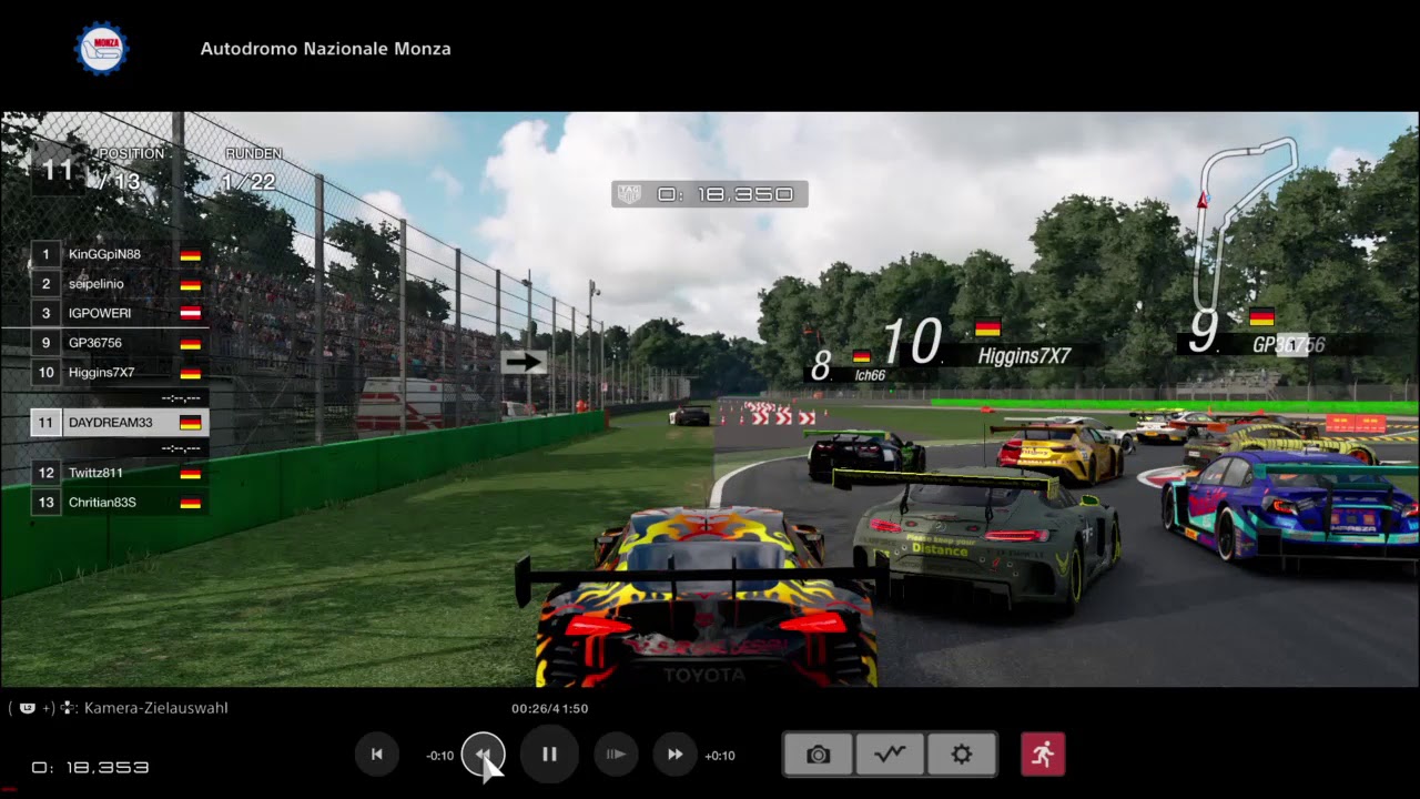 Gran Turismo™SPORT_Start GT3 Meisterschaft Daydream view - YouTube