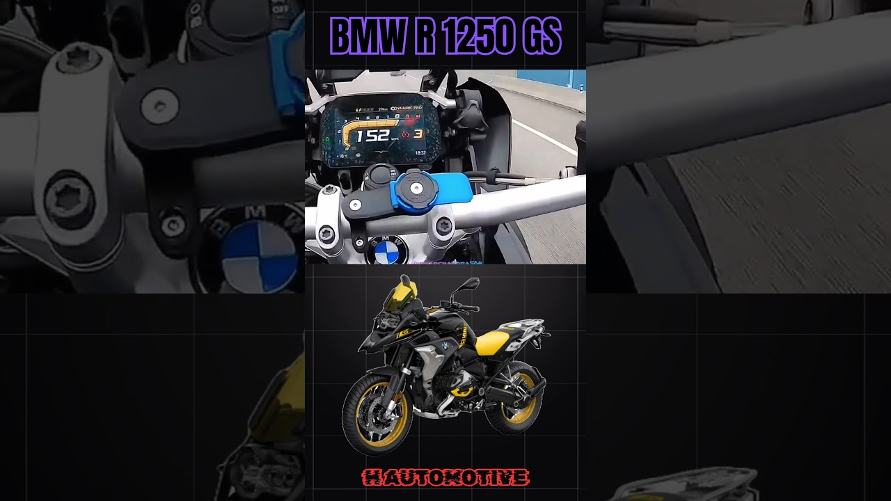BMW R 1250gs topspeed  