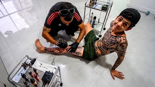 O BOCA DE TRAÍRA FECHOU O CORPO DE TATUAGEM