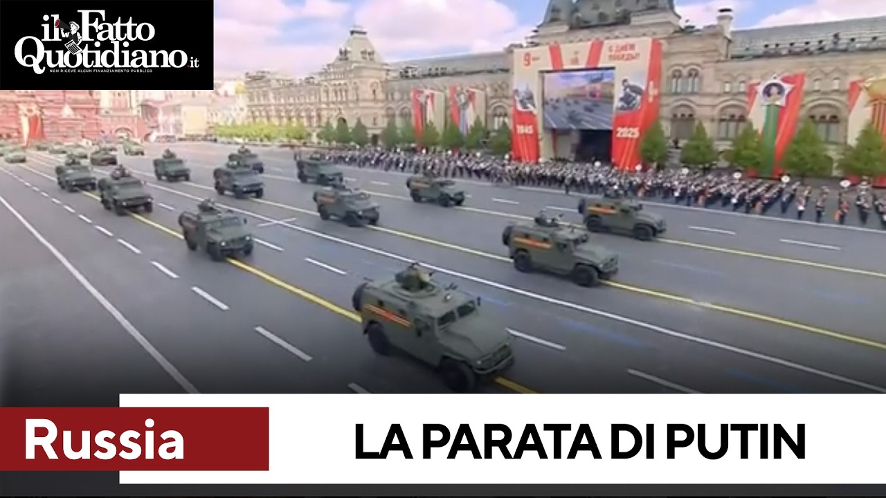 Giorno della Vittoria, la grande parata di Putin: “Tutta la Russia sostiene la guerra in Ucraina”