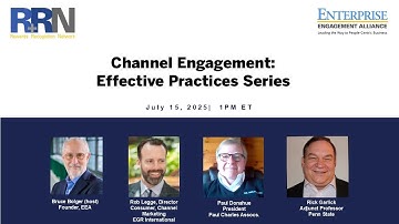 Channel Engagement: Trust, A Holistic System, Impact Measurement Essential