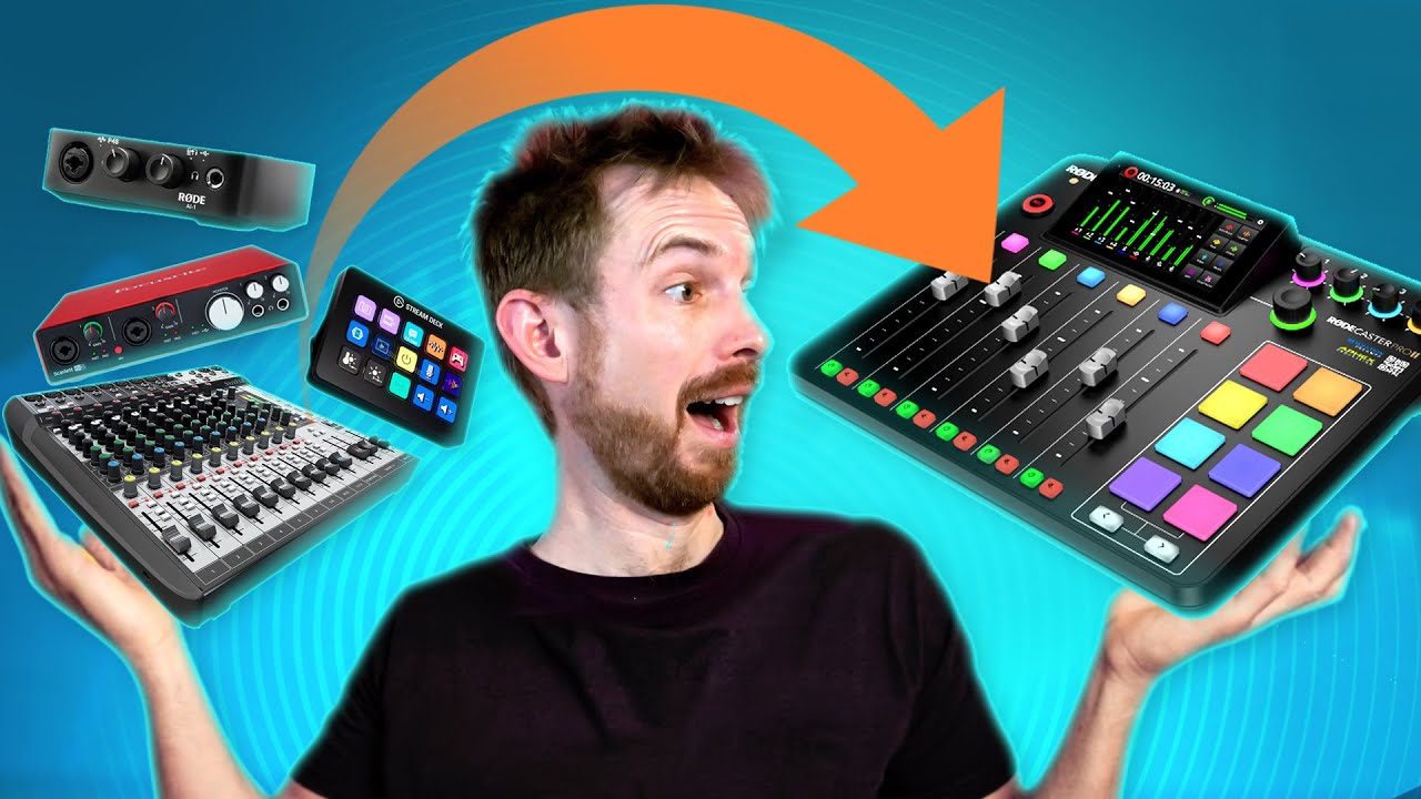 RODE RØDECaster Pro II オーディオプロダクションスタジオ Amazon.com: Rode RODECaster Pro II Audio Production Studio
