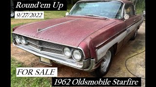 FOR SALE 1962 Oldsmobile Starfire