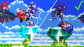 Mirror mode in Sonic Origins