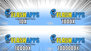 Eflashapps Logo Remake 2013 Intro Getting 1000000X Faster