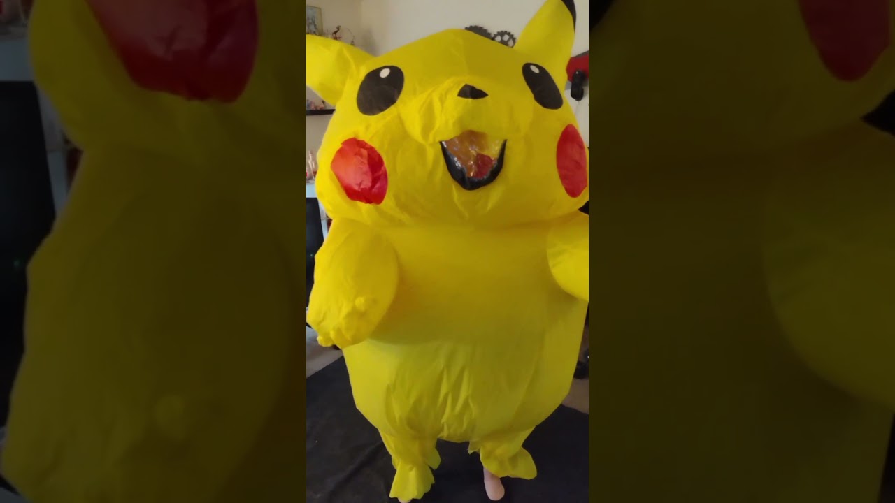 Trying on my Pikachu outfit! #pikachu #Robokitty813 #cosplay #pokemon #comiccon