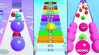 Ball Run 🏐 2048 game play no 173 ।।Infinity Run game।।gaming video।। #ballrun2048 #ballrun #gaming