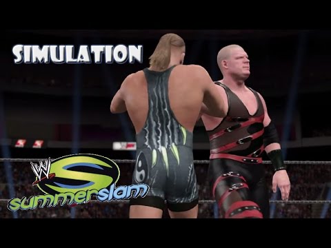 WWE 2K15 SIMULATION: Kane vs Rob Van Dam | Summerslam 2003 - YouTube