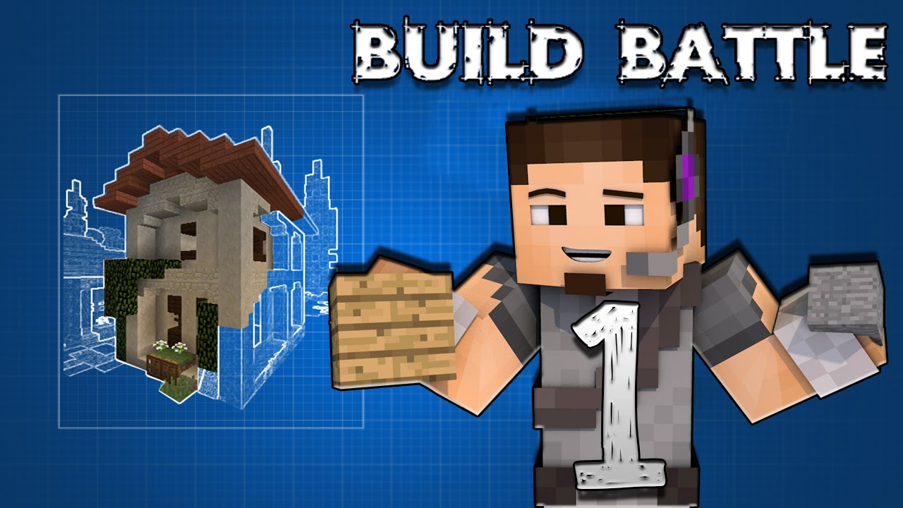 First Time Builder! [Minecraft Build Battle #1] - YouTube