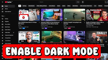 How To Turn On Dark Mode On Youtube | Enable Dark Mode On Youtube (PC)