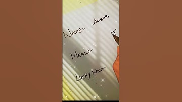 Amber♥️ name status...#explore #shortsfeed #viral #foryou...