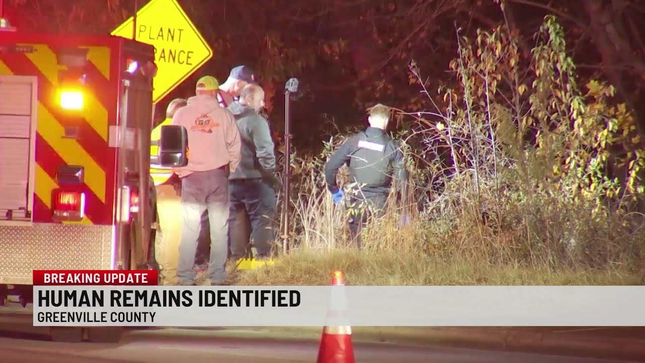 Coroner identifies body found down Greenville Co. embankment - YouTube