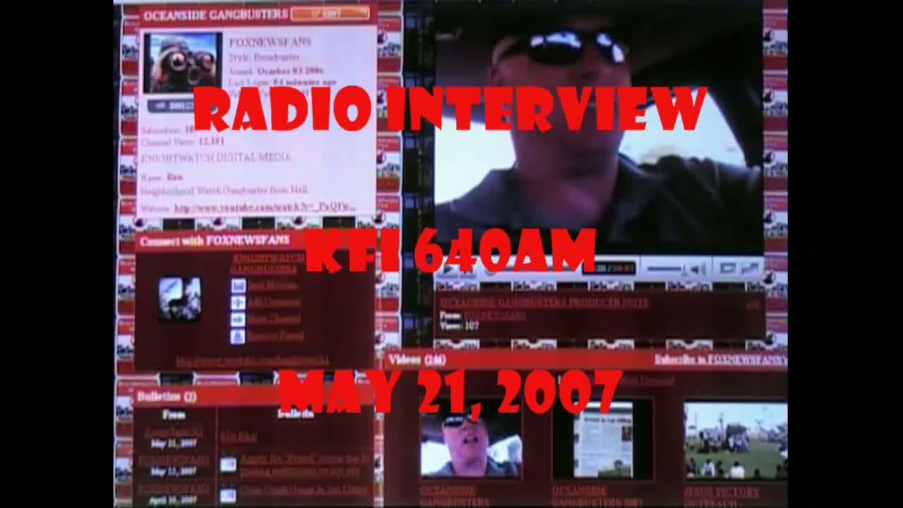 RON HINTON ON THE RADIO