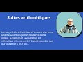 Suites arithmétiques
