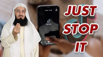 Scrolling through TikTok every day! Mufti Menk
