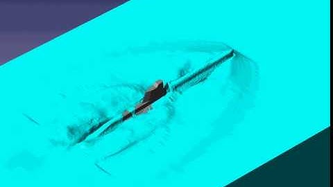 FlowVision CFD - DenizaltiЩ 304 Komsomolets Serbest Yuzey