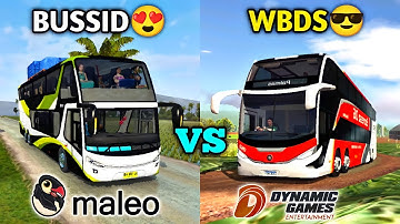 🚚Best Comparison Between World Bus Driving Simulator with Bus Simulator Indonesia 🏕 | Bus Gameplay