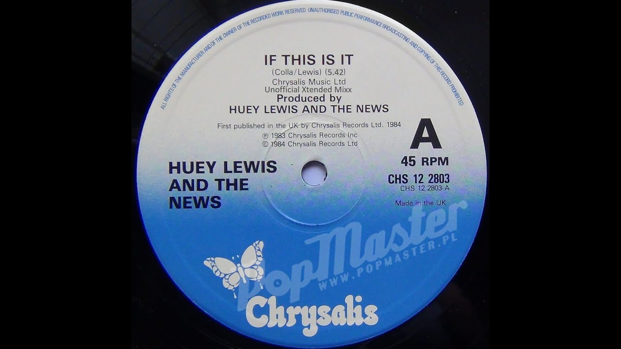 If This Is It Huey Lewis And The News ( DJ Damo Xtended Mixx)