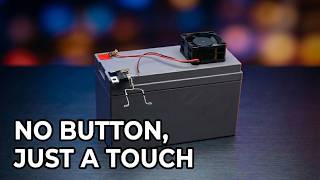 DIY Touch ON/OFF Switch Circuit with IRF3205 MOSFET – Control Fans & LEDs with a Touch! ⚡🤚