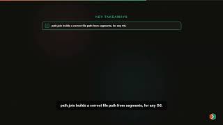 The path Module | Node.js Tutorial for Beginners