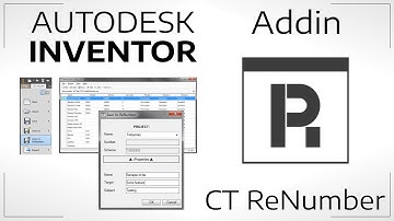 CT ReNumber | Autodesk® Inventor® Addin