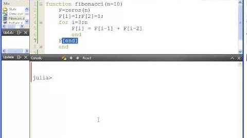 Julia Programming : The Fibonacci Sequence Part 2