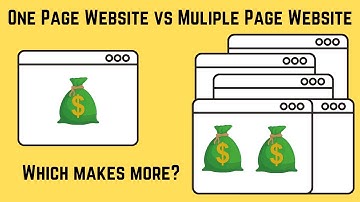 One Page Website vs Multiple Pages