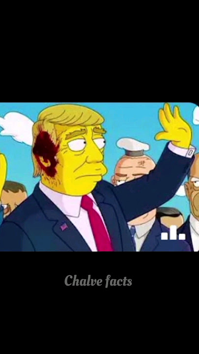 Simpsons prediction - Donald Trump st●●ting