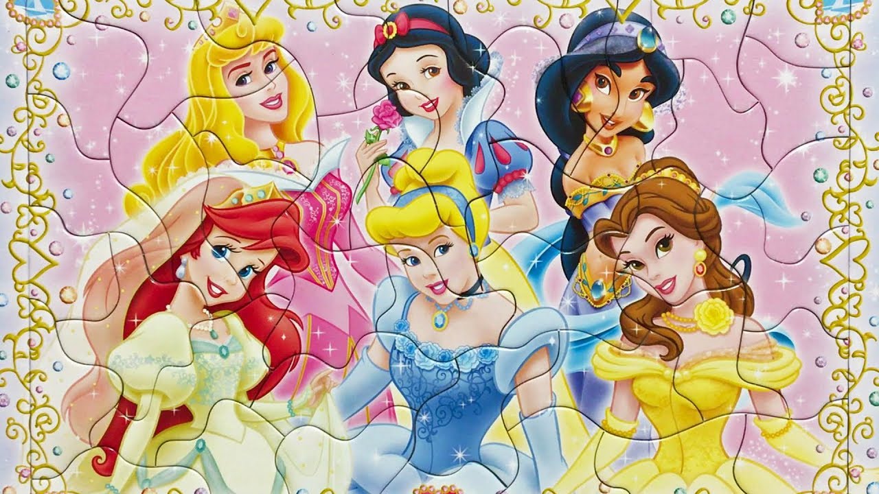 Disney Princess Puzzle Longing ディズニープリンセス パズル