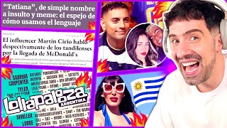 MARTIN CIRIO (o sea yo) FUNADO EN TUCUMAN Y TANDIL, COSCU VS NICKI TREPOL, LOLLAPALOOZA DRAMA