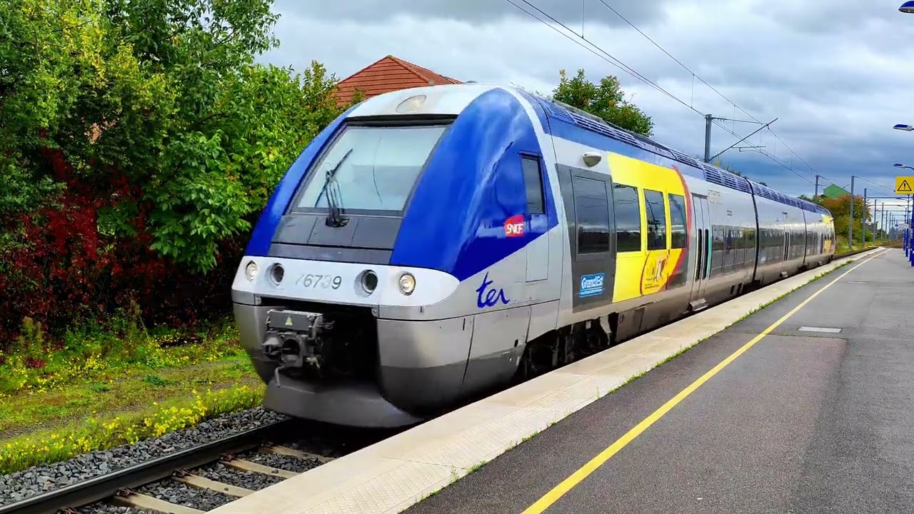 4K 60IPS • VB2N, TGV/ICE, Fret, Corail en Alsace