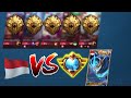 1 top global gusion vs 5 orang master  mobile legends