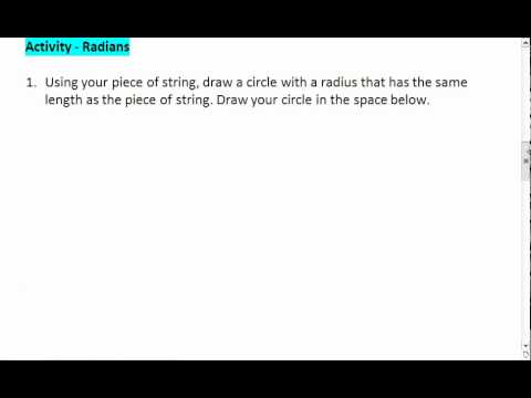 PC 6.1 (1 of 5) Angle Measure - Degrees, Radians and Grads.mp4