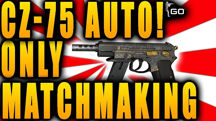 CZ-75 AUTO ONLY MATCHMAKING GAME! Counter-Strike: Global Offensive Live Gameplay