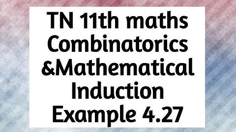 11th maths example 4.27