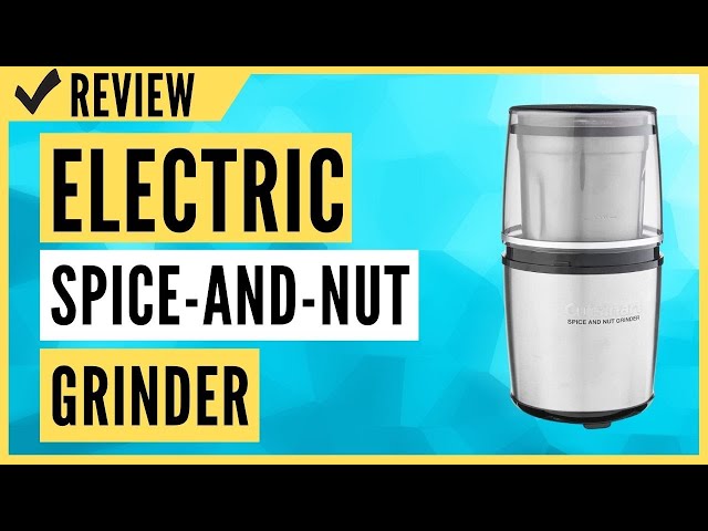 Cuisinart SG20U Electric Spice & Nut Grinder review 