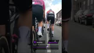 TOUT EST RELANCÉ ! 😱 #bikelover #bike #bikeroad #cycling #cyclinglife #peloton #course #shorts
