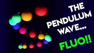 MESMERIZING PENDULUM WAVE || Fluo Effect