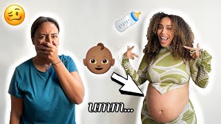 SISTER RATES MY PREGNANCY OUTFITS! FASHION NOVA Try On Haul