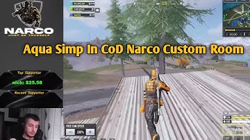 Parker The Slayer Team Mate Aqua Simp Join CoD Narco Custom Room Then This Happen 😱😱