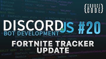 Discord.js Bot Development - Fortnite Tracker Update - Episode 20