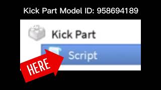 Retro Studio: Kick Part Model [CODE IN DESC AND COMMENTS]
