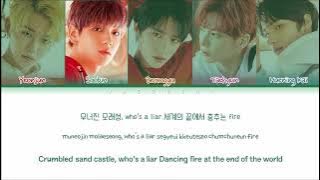 TXT , can't you see me ? , easy lyrics