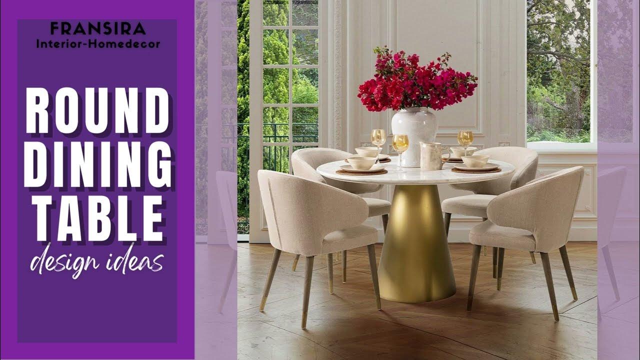 ROUND DINING TABLE DESIGN IDEAS For 4 To 12 Persons round-dining-table-design-ideas-for-4-to-12-persons