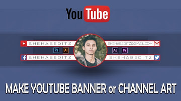 YouTube Channel Art | Create Youtube Cover/Banner Art In Photoshop