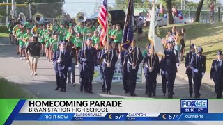 Bryan Station celebrates homecoming with a parade
