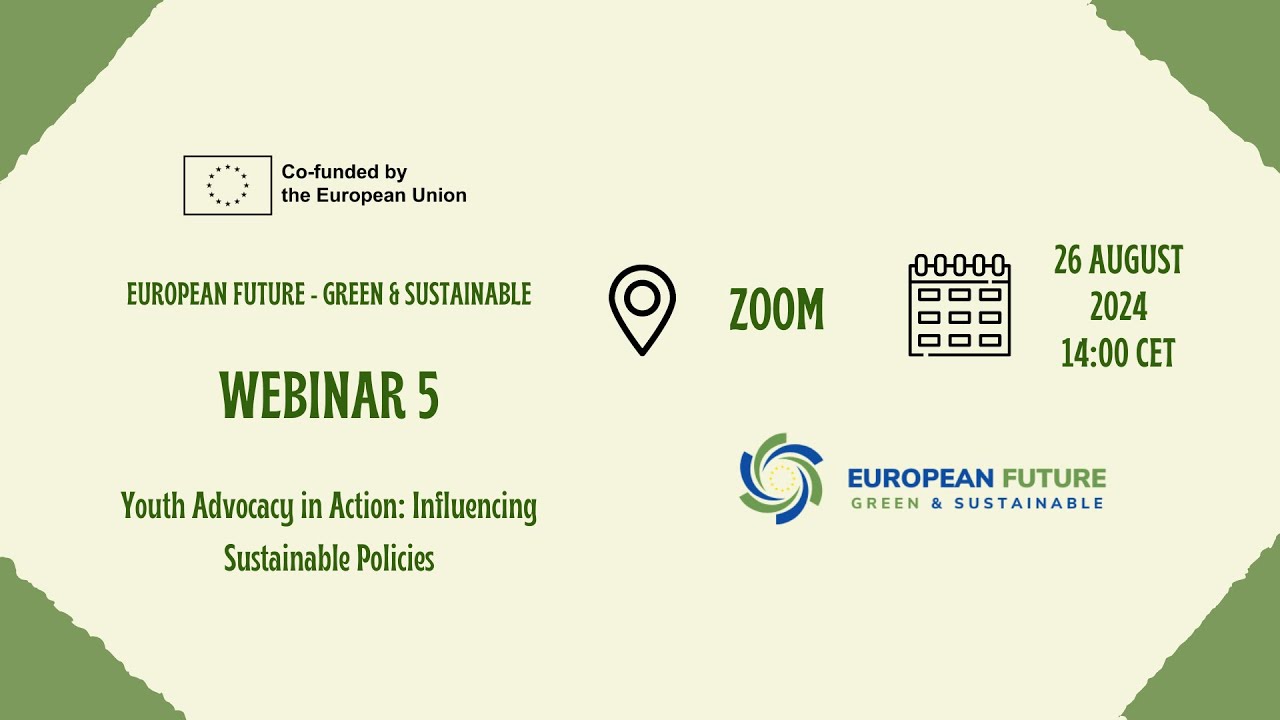 Webinar 5 / European Future - Green & Sustainable - YouTube