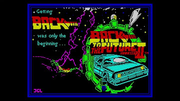 Back to the Future Part II - 01 - Title Screen Music - Sinclair ZX Spectrum